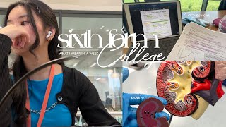 vlog 🎧 what I WEAR in a week  SIXTH FORMcollege productive gym anatomy more [upl. by Iosep599]