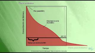 Farmacocinética Farmacodinámica Antimicrobianos [upl. by Lisabet]