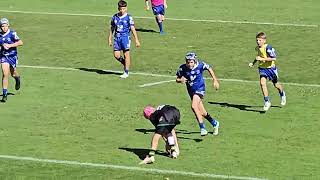 Helensvale Hornets U12 vs Gladstone Valleys U12 game 2 [upl. by Anayia139]