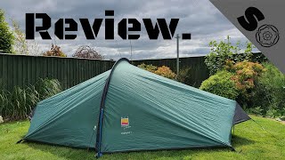 Review of the Wild country Zephyros 1 tent by Terra Nova back packing light weight 1 person [upl. by Ttnerb263]