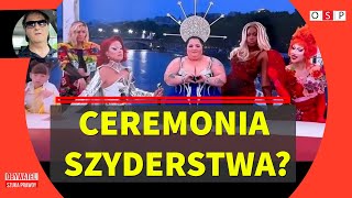 Paryż 2024 Ceremonia szyderstwa i kara dla Babiarza [upl. by Elnukeda]