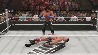 AJ Styles Phenomenal Forearm To AUSTIN THEORY  WWE 2K23 [upl. by Carlie]