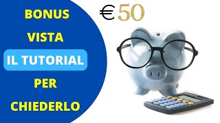 Bonus vista  occhiali  IL TUTORIAL per chiederlo subito [upl. by Minardi]