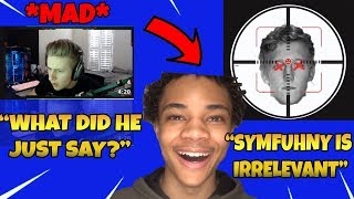 SYMFUHNY RespondsReacts To CEEDAY Calling Him Irrelevant In His Video quotMESSAGE TO TFUEquot [upl. by Nialb]