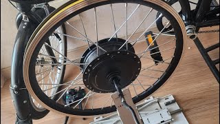 Electric Bicycle Conversion Kit Review Aliexpress [upl. by Alletsyrc434]