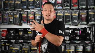 How to Wrap Your Hands for Boxing  Everlast [upl. by Sofko]