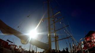 Sail Away Star Clipper Raising the Sails [upl. by Vergos160]