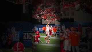 Clemson OneHanded Catch 👀 shorts [upl. by Chicoine]