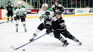 Highlights from Battlefords SJHL vs Portage Host in the 2023 Centennial Cup semifinals [upl. by Aitsirk96]