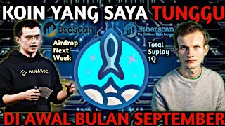 FREEMOON COIN ISTIMEWA DIBULAN SEPTEMBER POTENSI 1000X LIPAT‼️ MINGGU DEPAN ADA AIRDROP‼️ [upl. by Krik]