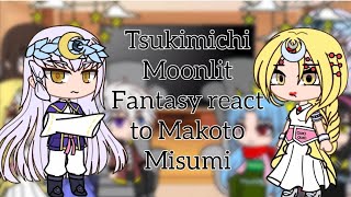 Goddess Moon God Heroes Tomoe amp Mio react to Makoto Misumi  Tsukimichi Moonlit Fantasy  GACHA [upl. by Nylakcaj]