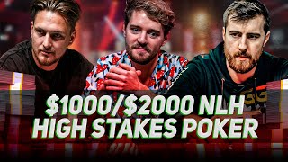 1k2k LLinusLLove  Limitless  makeboifin  TaxHere High Stakes Poker ReRun [upl. by Selinda]