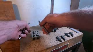 Machine tool precision end measuring rods and holder fabrication part 1 [upl. by Reldnahc]