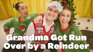 Grandma Got Runover By a Reindeer 🦌 Christmas Dance with Easy Choreography 🎵🎄 [upl. by Giselbert]