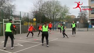 Primary School PE How to Play Handball [upl. by Ellierim696]