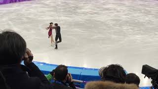 Tessa Virtue amp Scott Moir 2018 Pyeongchang Olympics Team event Free skating Ice dance [upl. by Yalhsa]