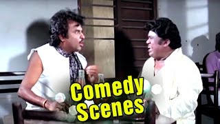 Drunked Rajnikanth  Comedy Scene  Phool Bane Angaray  Hindi Film [upl. by Artemus]