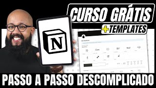 Curso de Notion Grátis  DESCOMPLICADO como usar o Notion PASSO A PASSO para iniciantes [upl. by Ihculo]