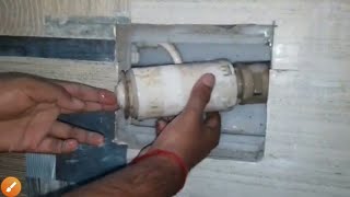 Cera concealed cistern concealed flush part 1 cistern overflow [upl. by Anaiad]