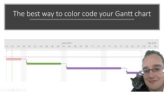 The best way to color code your Gantt chart [upl. by Egoreg]