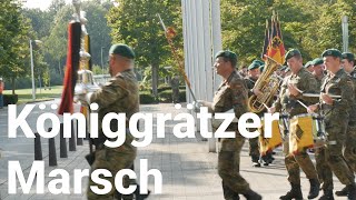 Einmarsch Ehrenformation Streitkräfteamt  Königgrätzer Marsch  Musikkorps der Bundeswehr [upl. by Enida]