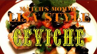 超簡単ヘルシー！セビチェの作り方☆ Healthy CEVICHE recipe Adore Gelee まっち [upl. by Theodor]