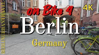 Berlin on Bike  4  Germany 4K 🇩🇪 [upl. by Gabbie]