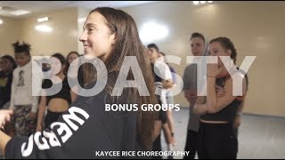 Boasty BONUS GROUPS  Kaycee Rice Choreography  Class Video [upl. by Everrs954]