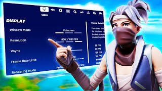 New BEST keyboard settings in Fortnite chapter 5 [upl. by Asseram878]