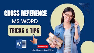 How to use Cross Reference in MS 👌✌️Word crossreference msword [upl. by Nyleikcaj]