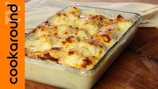 Cavolfiore gratinato al forno  Contorno veloce [upl. by Enelrac]