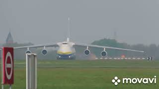 130424 Antonov AN124 Arrival amp Departure voor NAVOMISSIE in Irak vanaf vlgb GilzeRijen 😉 [upl. by Lipscomb]