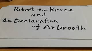 準１級 20231 Robert the Bruce and the Decralation of Arbroath [upl. by Bergmann]