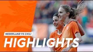 Highlights OranjeLeeuwinnen  Chili 942019 [upl. by Aronaele120]