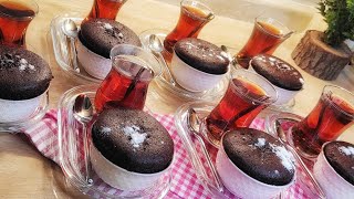 10 DAKİKADA 7 KİŞİLİK TATLI Süper lezzetli sufle 😍 🍫🍫🍫 [upl. by Wiedmann889]