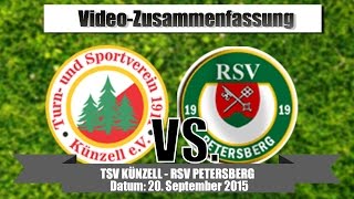 Gruppenliga TSV Künzell  RSV Petersberg [upl. by Yves]