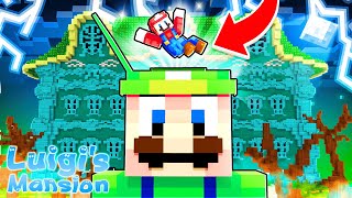 Whats INSIDE Luigis Head In Minecraft  Super Mario 251 [upl. by Lah]