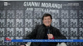 Gianni Morandi quotIn gara a Sanremo per divertirmiquot  La vita in diretta 31012022 [upl. by Enelav]