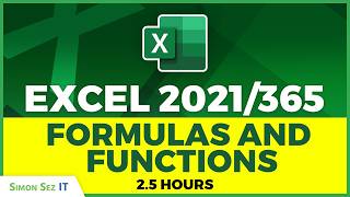 20 Excel Formulas and Functions to Master in 2024  Excel Formulas and Functions Training Tutorial [upl. by Luiza342]