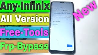 Any Infinix Smart Phone Frp Bypass Free Code  Tecno All Android 14 13 12 Frp 1Click Free Tool 2024 [upl. by Asiram76]