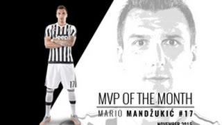 È Mandzukic lMVP di Novembre  Mandzukic voted MVP for November [upl. by Olwen]