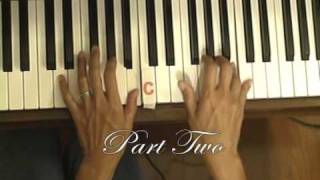 Greensleeves Piano Tutorial B2 [upl. by Enecnarf]