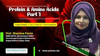 Biochemistry  Biomolecules  Proteins amp Amino Acids  Part 1 [upl. by Aisylla]