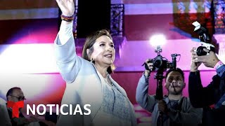 Los candidatos a la presidencia de México arrancan sus campañas electorales  Noticias Telemundo [upl. by Aynas]