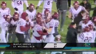 Most Amazing Football Comeback of All Time  One Minute 4 Touchdowns [upl. by Lachlan]