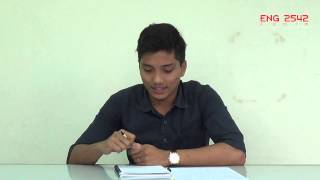 MUET Speaking Practice Individual Presentation Topic 2 Candidate D [upl. by Ynner]