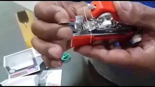 How to Operate AMI Mini Hand Sewing Machine [upl. by Noe]