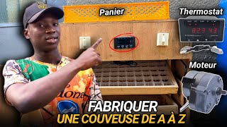 Je vous PRÉSENTE la COUVEUSE dun Étudiant de la formation Sur la Fabrication de Couveuse [upl. by Lenore]