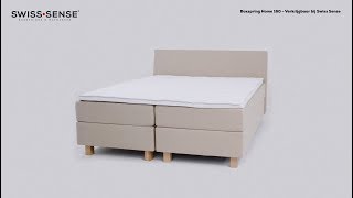 Productvideo Boxspring Home 160  Swiss Sense [upl. by Nothgiel]