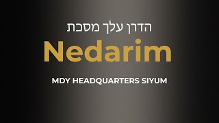 MDY Siyum Nedarim [upl. by Dee Dee]